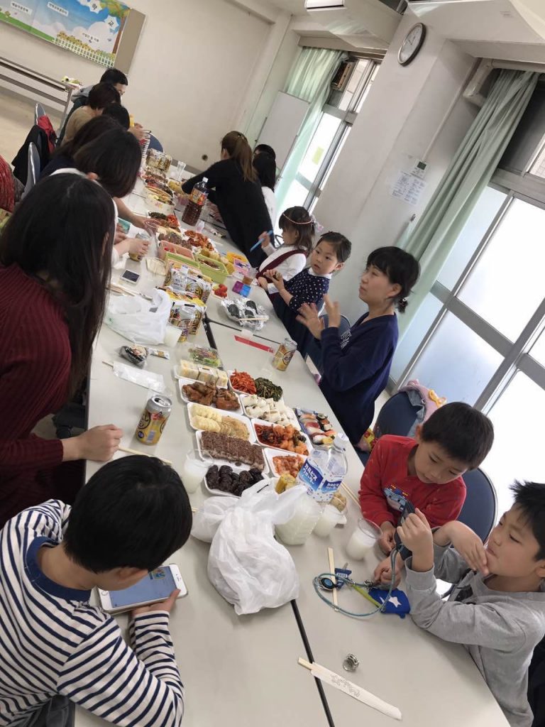 4월2일 재일조선족여성회 하나미 사진