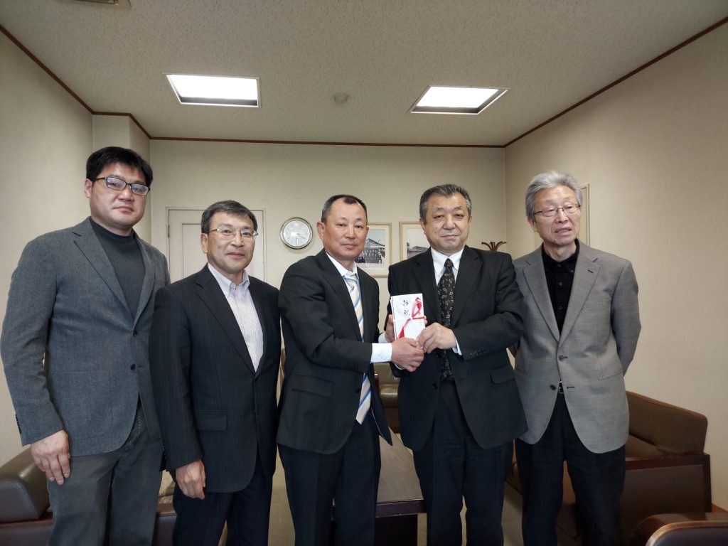 KCSEJ집행위원회, 도쿄조선중고급학교에 149만엔 모금 전달 / 在日中国朝鮮族 2022.03.09